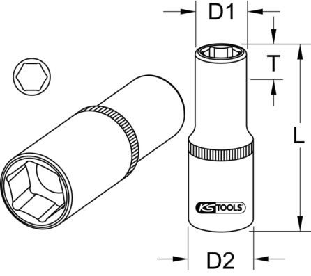 KS TOOLS Padrun 917.3840